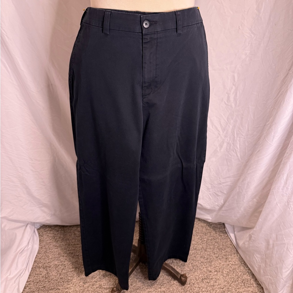 Classic Men's Black Chinos